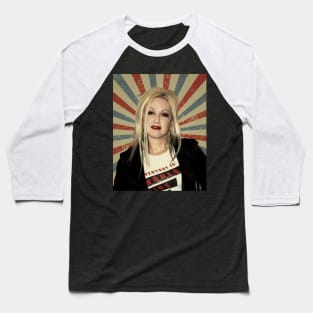 Cyndi Lauper Baseball T-Shirt